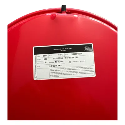 GenLeşme Tankı 8 Litre 1/2 Bosch - Eca - Buderus Uyumlu 2